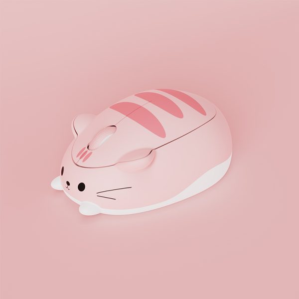 Akko Wireless Cat Mouse (Pink ANGIE) image 3