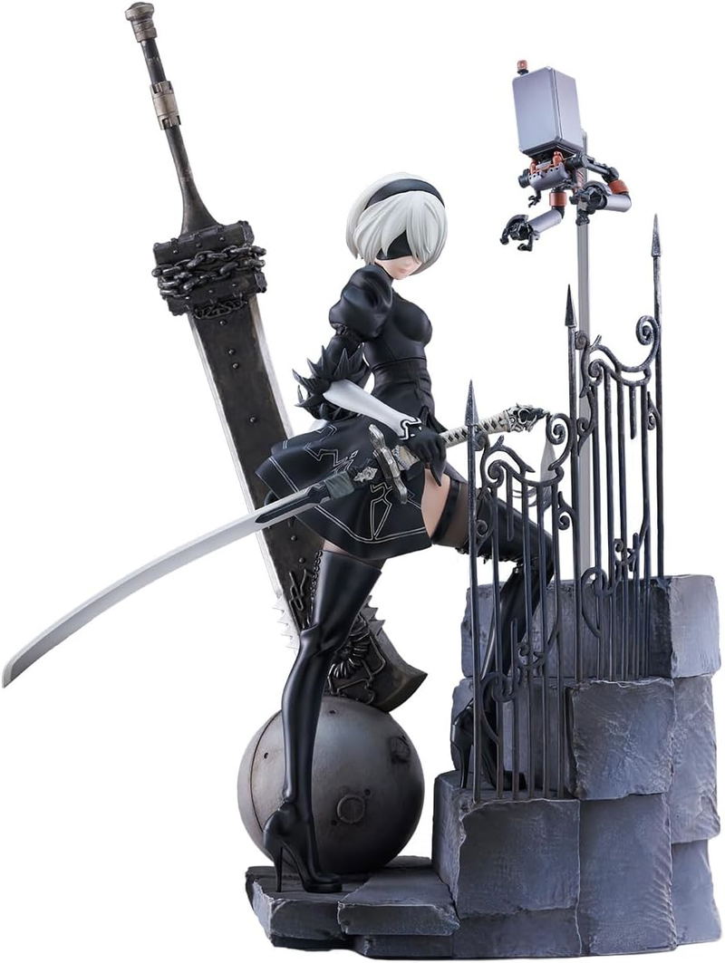 NieR:Automata Ver1.1a 1/7 Scale Pre-Painted Figure: 2B (YoRHa No. 2 Type B) -Search- image 1