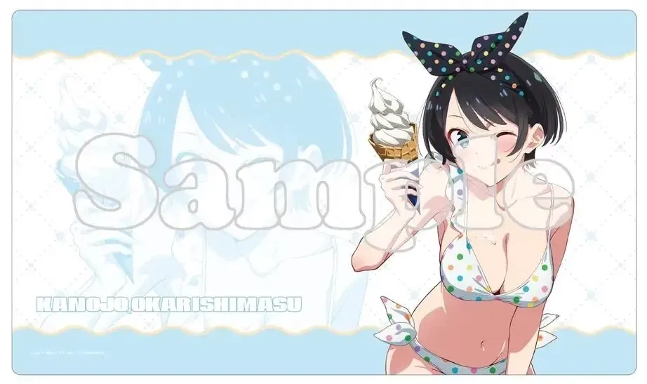 Rent-A-Girlfriend Season 3 Rubber Mat Sarashina Ruka (Swimsuit) — Import Game Deal