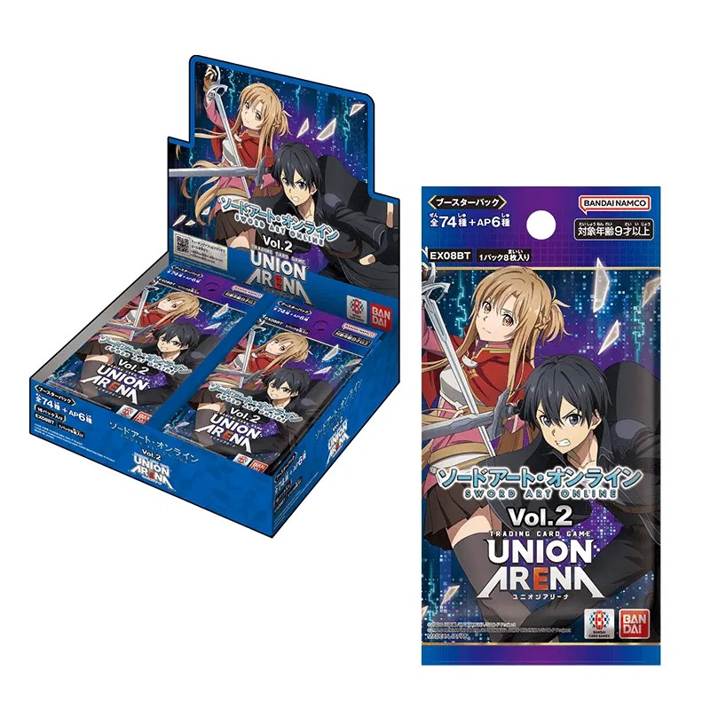 Union Arena Sword Art Online Vol. 2 Booster Pack EX08BT (Set of 16