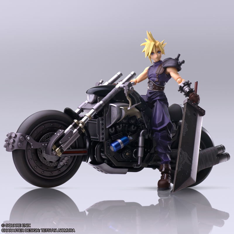 Final Fantasy VII Bring Arts: Cloud Strife & Hardy Daytona image 3