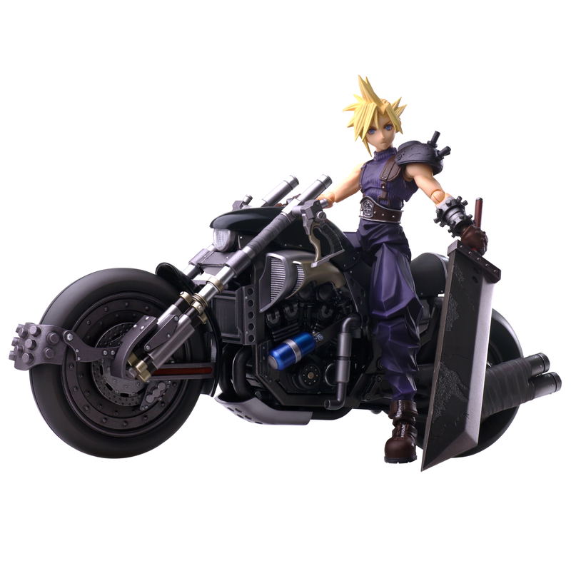 Final Fantasy VII Bring Arts: Cloud Strife & Hardy Daytona image 1