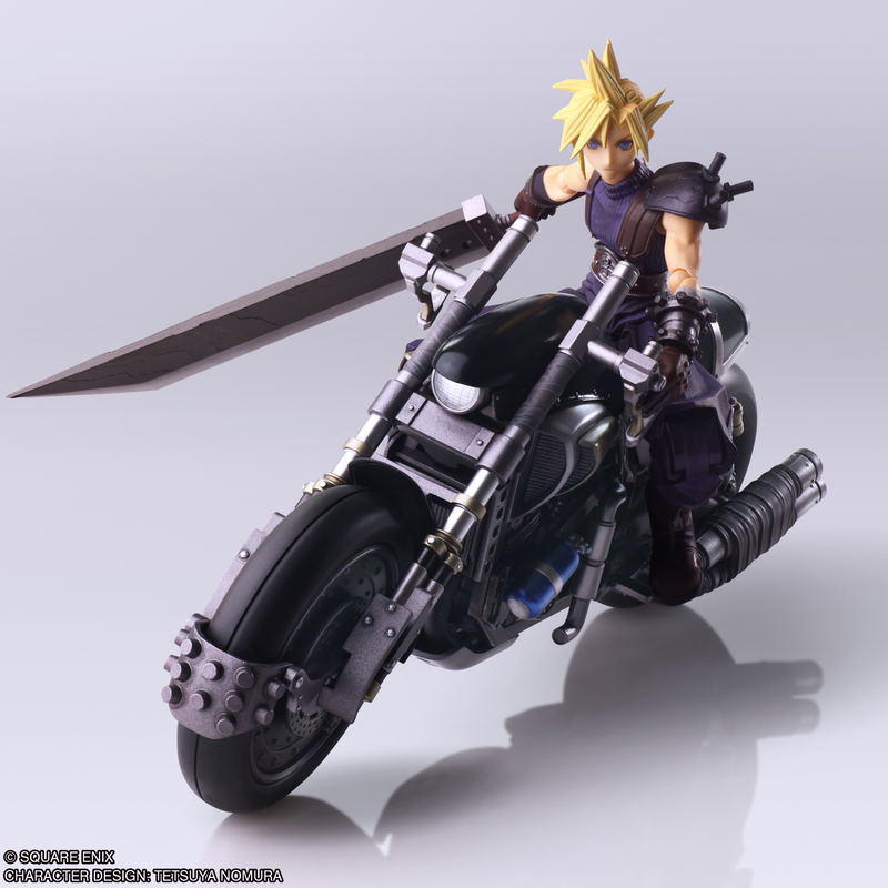 Final Fantasy VII Bring Arts: Cloud Strife & Hardy Daytona image 5