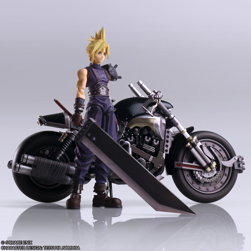 Final Fantasy VII Bring Arts: Cloud Strife & Hardy Daytona image 6