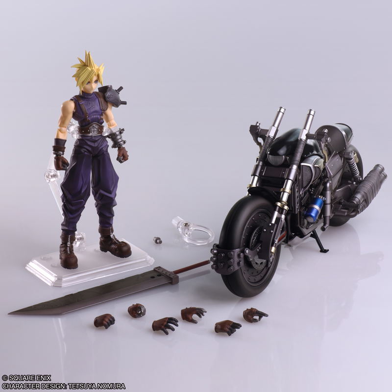 Final Fantasy VII Bring Arts: Cloud Strife & Hardy Daytona image 9