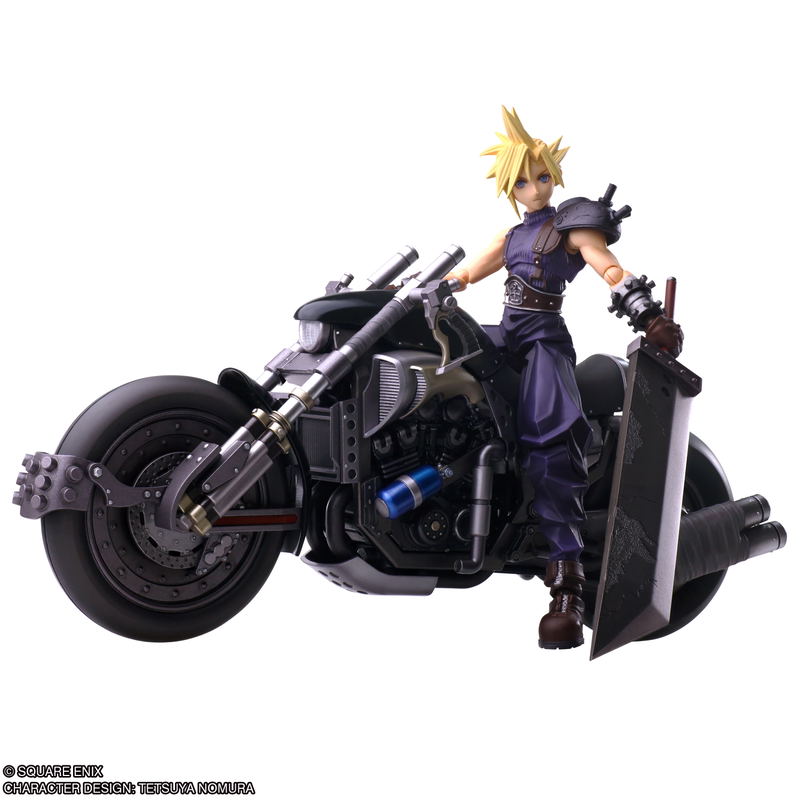 Final Fantasy VII Bring Arts: Cloud Strife & Hardy Daytona image 2