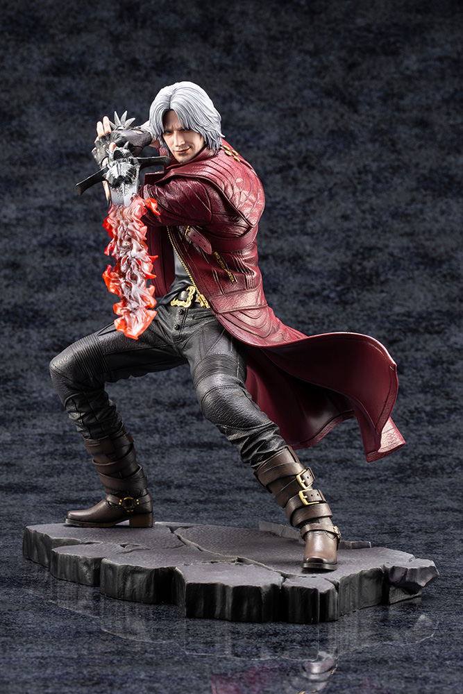 ARTFX J Devil May Cry 5 1/8 Scale Pre-Painted Figure: Dante (Re-run) image 2