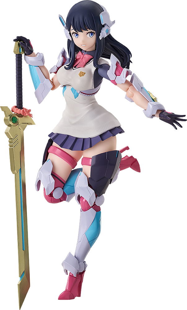 Gridman Universe Pre-painted Action Figure: Hyper Body Takarada Rikka (Grid Tector Ver.) image 1