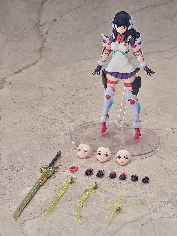 Gridman Universe Pre-painted Action Figure: Hyper Body Takarada Rikka (Grid Tector Ver.) image 10