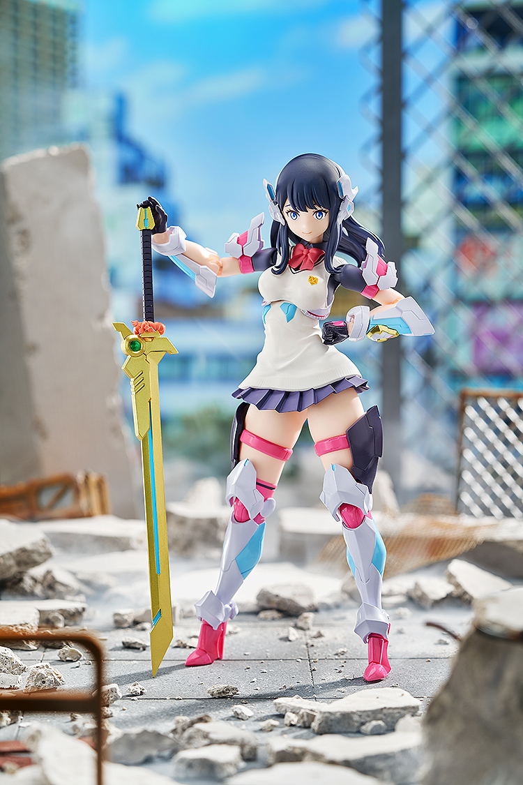 Gridman Universe Pre-painted Action Figure: Hyper Body Takarada Rikka (Grid Tector Ver.) image 11