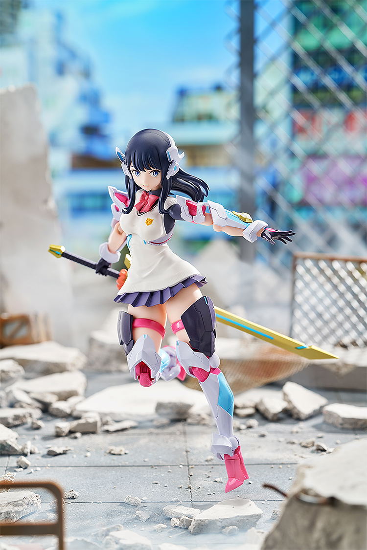 Gridman Universe Pre-painted Action Figure: Hyper Body Takarada Rikka (Grid Tector Ver.) image 12