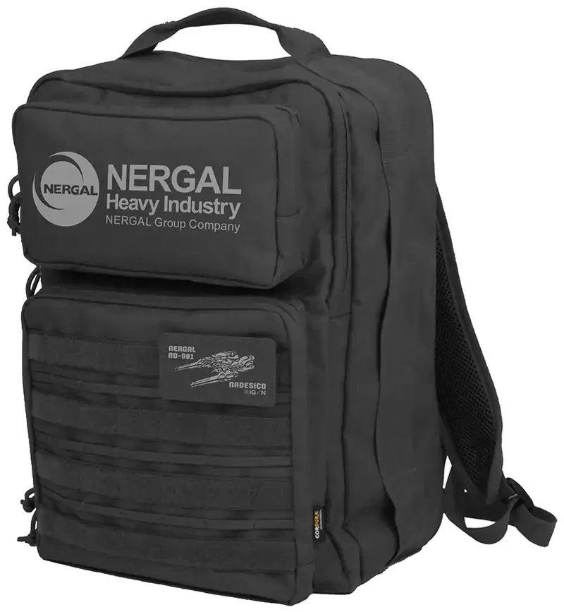Martian Successor Nadesico - Nergal Heavy Industries Functional Backpack (Black) image 1