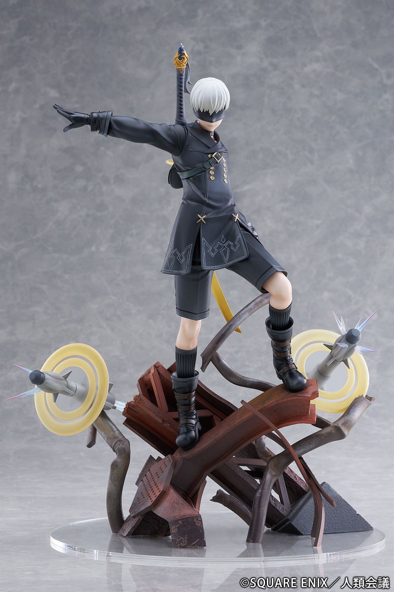 NieR:Automata Ver1.1a 1/7 Scale Pre-Painted Figure: 9S (YoRHa No. 9 Type S) -Yugeki- image 2