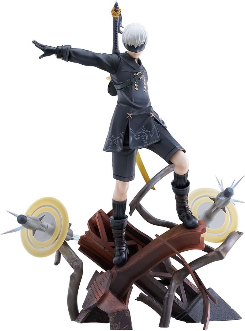 NieR:Automata Ver1.1a 1/7 Scale Pre-Painted Figure: 9S (YoRHa No. 9 Type S) -Yugeki- image 1