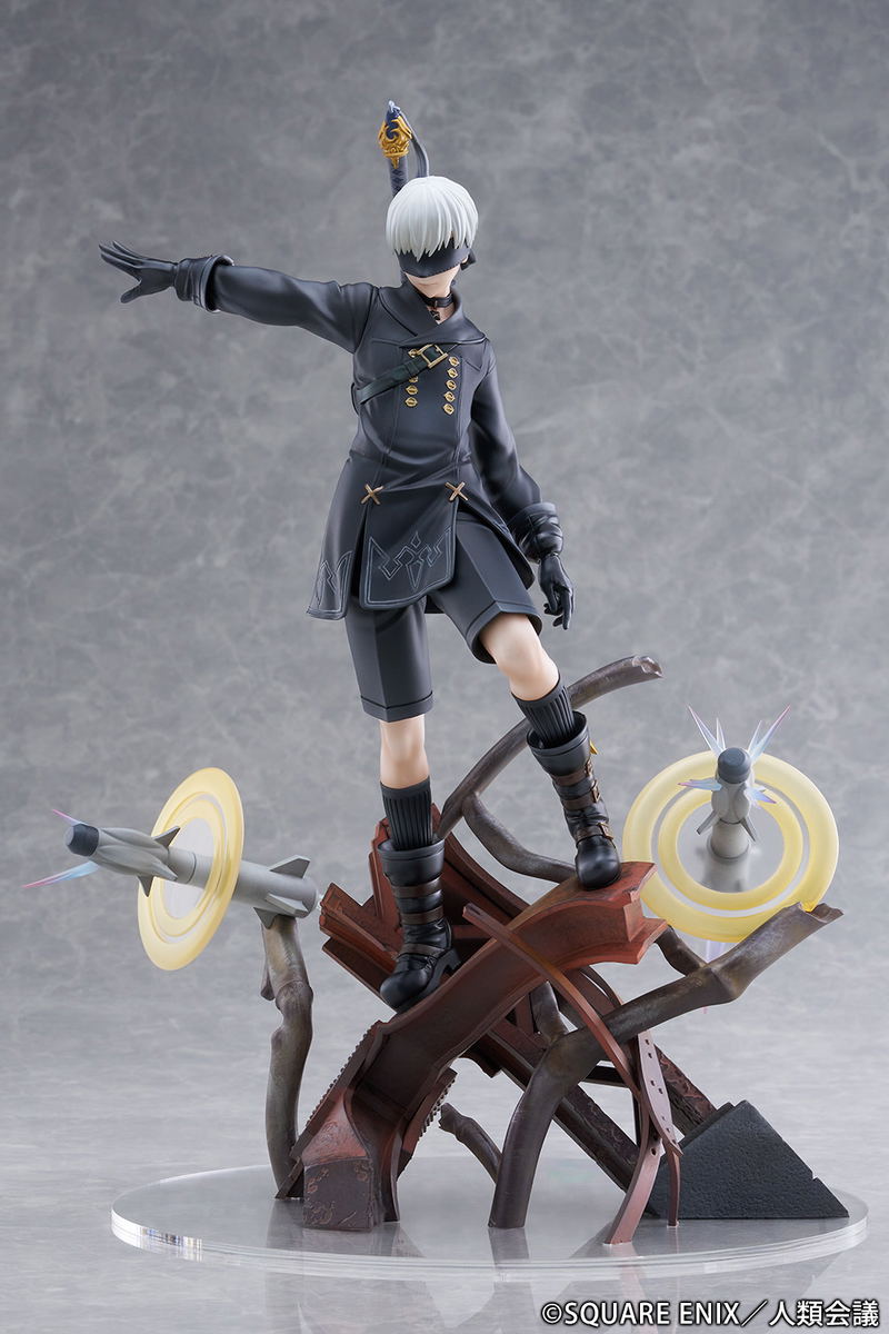 NieR:Automata Ver1.1a 1/7 Scale Pre-Painted Figure: 9S (YoRHa No. 9 Type S) -Yugeki- image 3