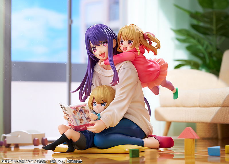 Oshi no Ko 1/7 Scale Pre-Painted Figure: Ai, Aqua & Ruby - Mother and Children image 8