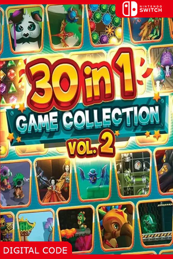 30-in-1 Game Collection: Volume 2 Nintendo®️ Switch Digital digital — Import Game Deal