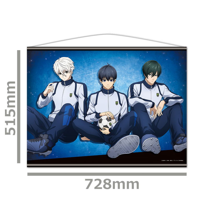 Blue Lock -Episode Nagi- The Movie B2 Tapestry A Isagi & Nagi & Rin