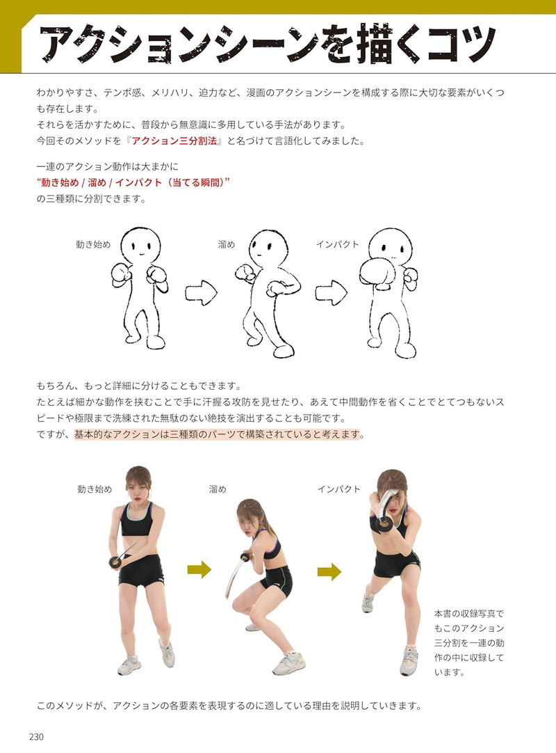 Encyclopedia Of Action Poses: 5000 Attractive Poses That Action Manga Artists Wanted image 10