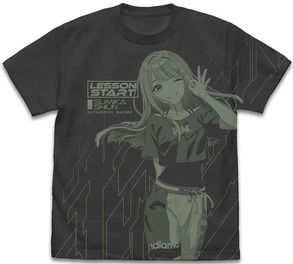 Gakuen Idolmaster - Shiun Sumika All-Print T-shirt (Sumi | Size L)