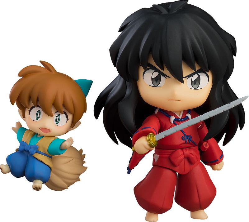 Nendoroid No. 2531 InuYasha: InuYasha New Moon Ver. & Shippo image 1