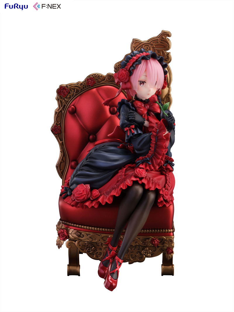 Re:Zero Starting Life in Another World 1/7 Scale Pre-Painted Figure: Ram Gothic Ver. image 1