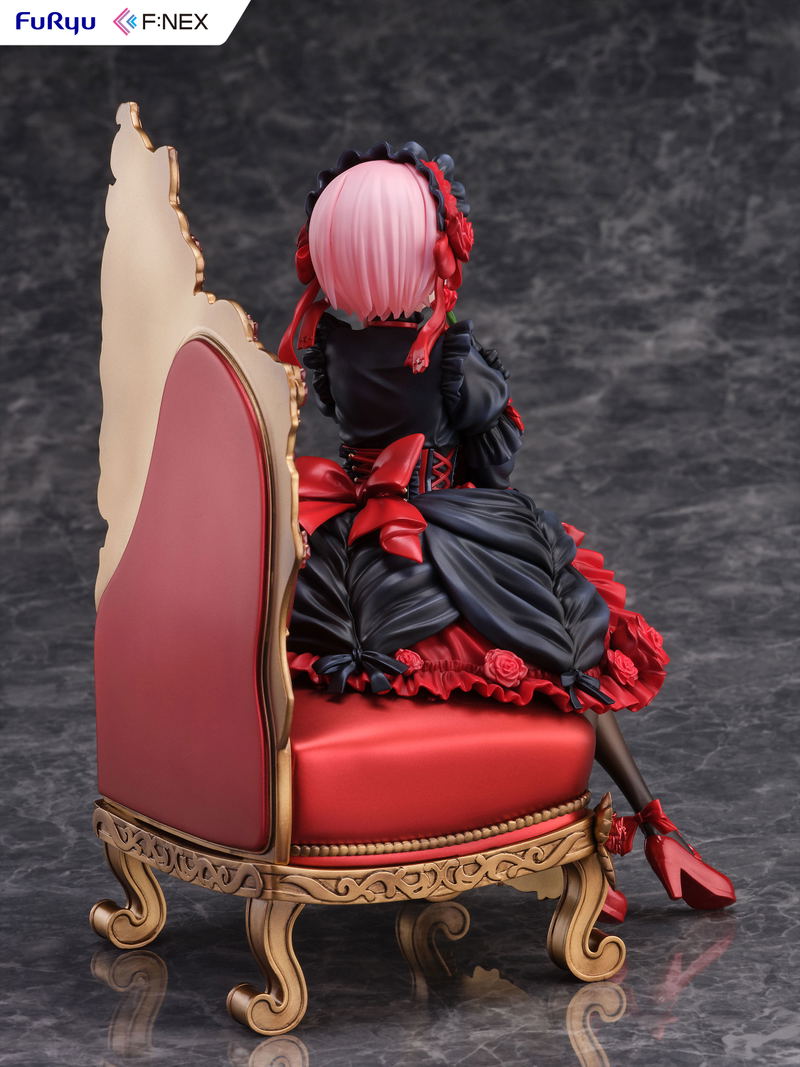 Re:Zero Starting Life in Another World 1/7 Scale Pre-Painted Figure: Ram Gothic Ver. image 4