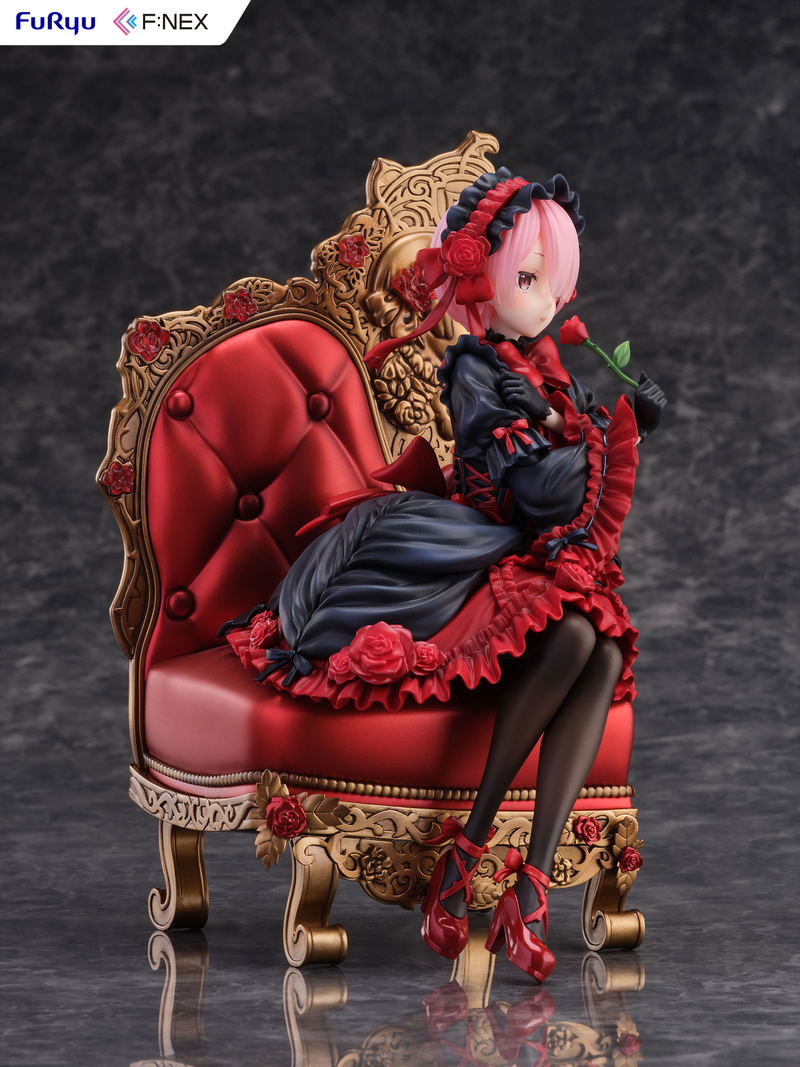 Re:Zero Starting Life in Another World 1/7 Scale Pre-Painted Figure: Ram Gothic Ver. image 5