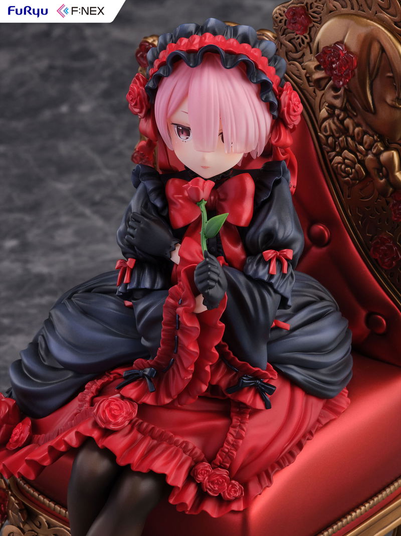 Re:Zero Starting Life in Another World 1/7 Scale Pre-Painted Figure: Ram Gothic Ver. image 9
