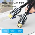 Vention HDMI Cable Metal 2m (Black) thumbnail 4