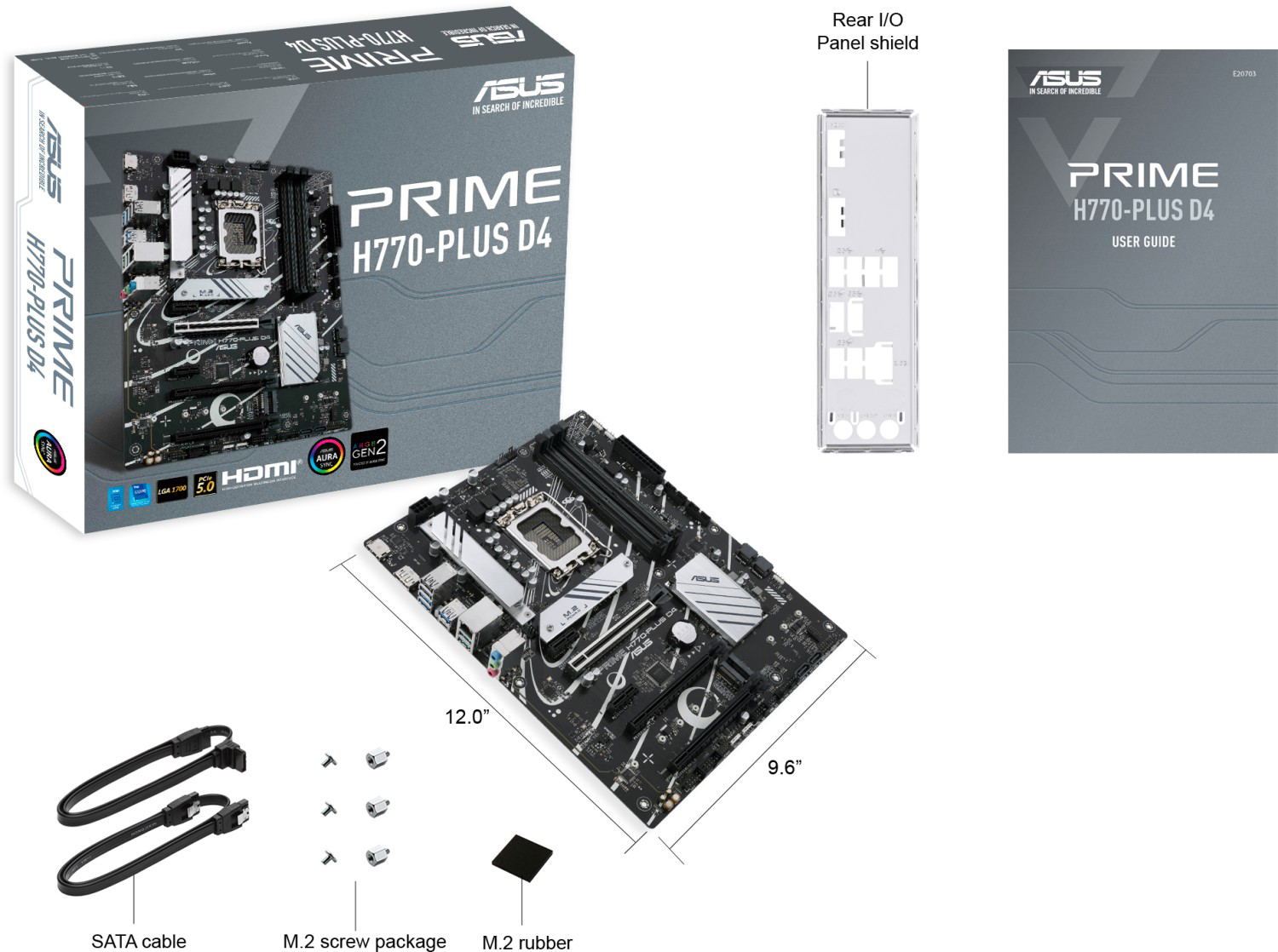 ASUS Prime H770-Plus D4 適用於 Desktop
