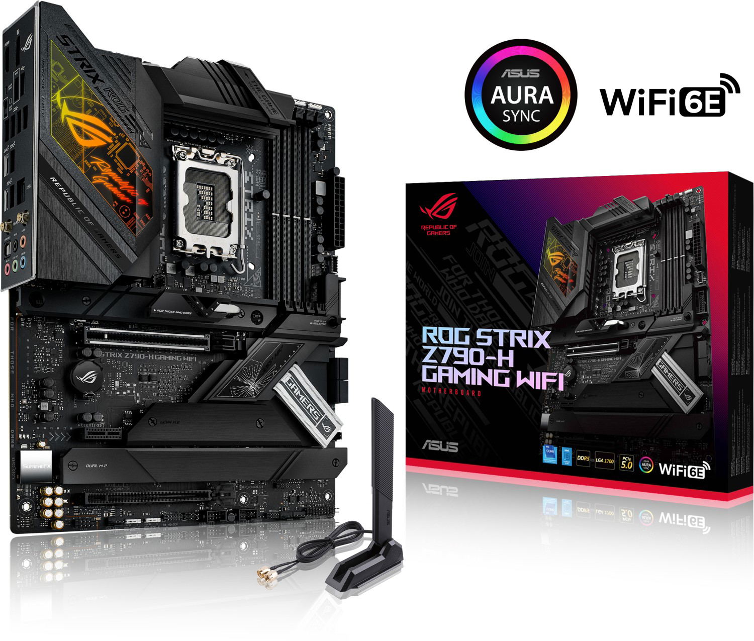 ASUS ROG Strix Z790-H Gaming WIFI 対応 Desktop
