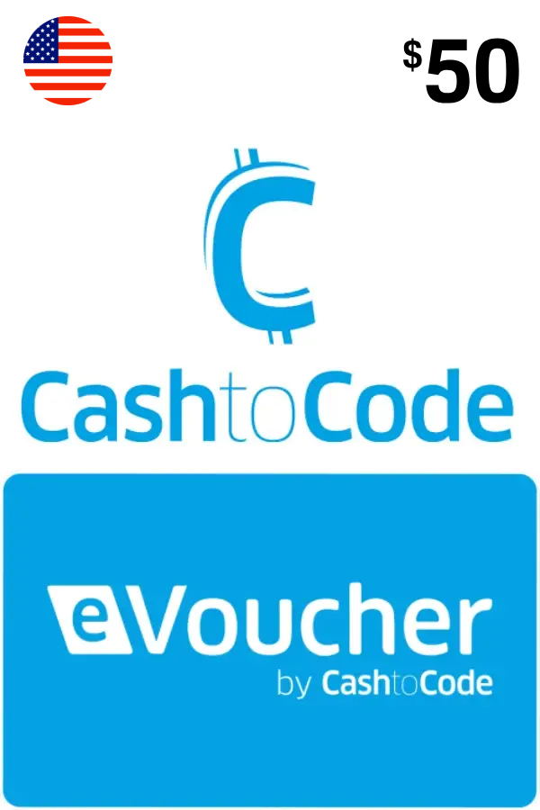 CashtoCode Gift Card 50 USD | US Account only <span class="ext ext_digital">digital</span> image 1