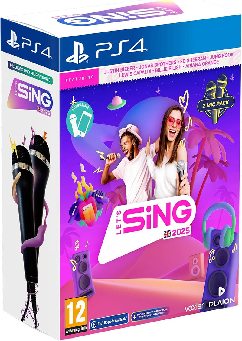 Let's Sing 2025 + Double Mic — Import Game Deal