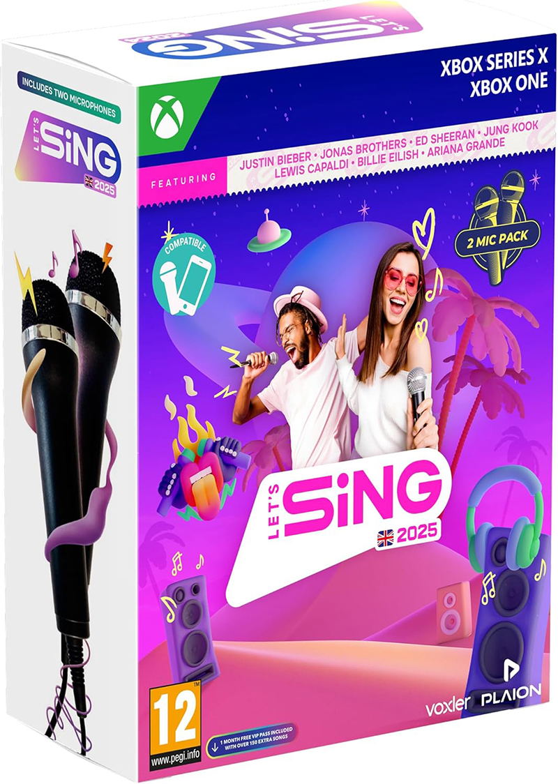 Let's Sing 2025 + Double Mic — Import Game Deal