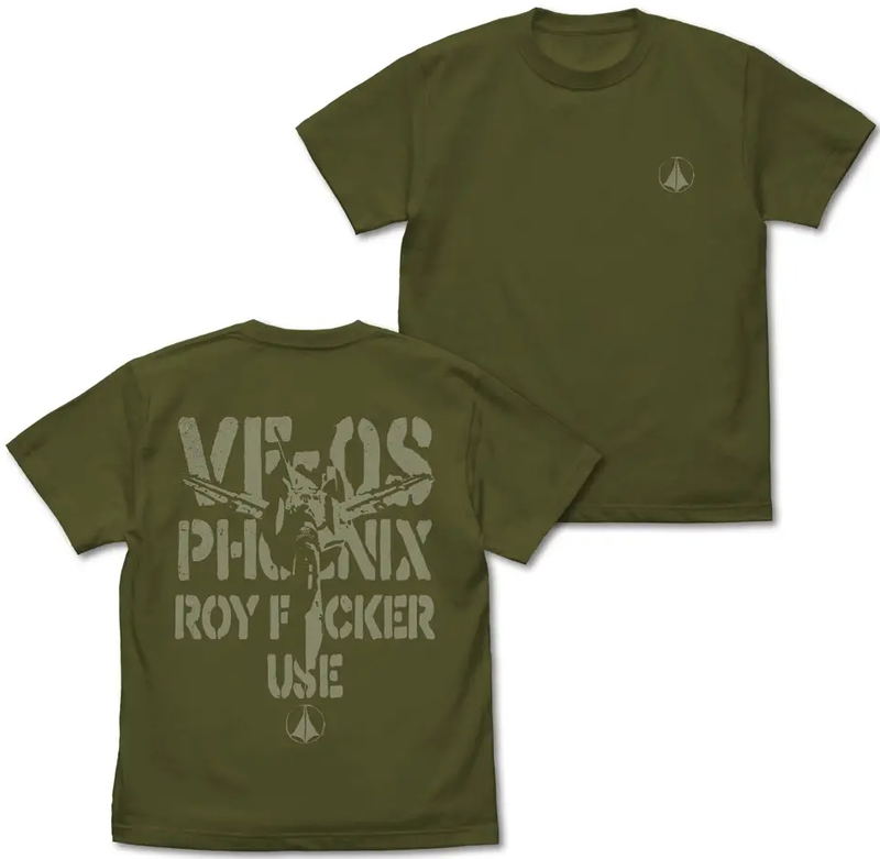 Macross Zero - VF-0S Phoenix T-shirt (Moss | Size XL) image 1