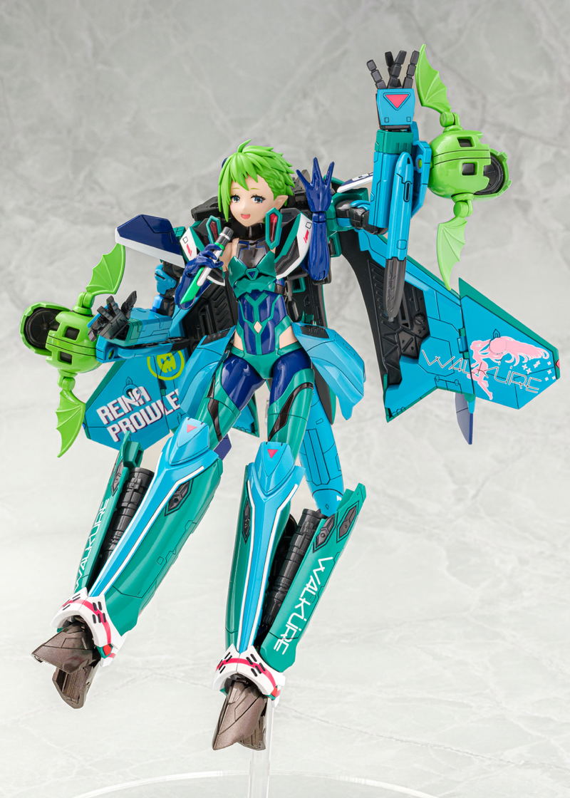 V.F.G. Macross Delta Plastic Model Kit: VF-31A Kairos Reina Prowler image 15