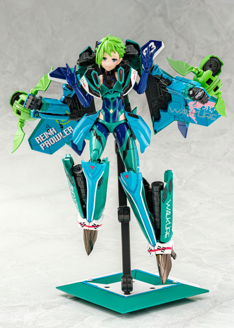 V.F.G. Macross Delta Plastic Model Kit: VF-31A Kairos Reina Prowler image 17