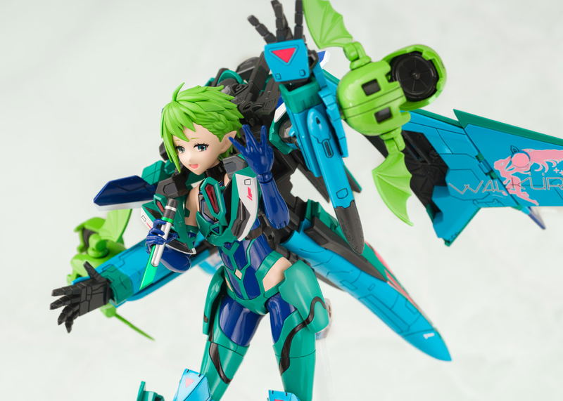 V.F.G. Macross Delta Plastic Model Kit: VF-31A Kairos Reina Prowler image 19