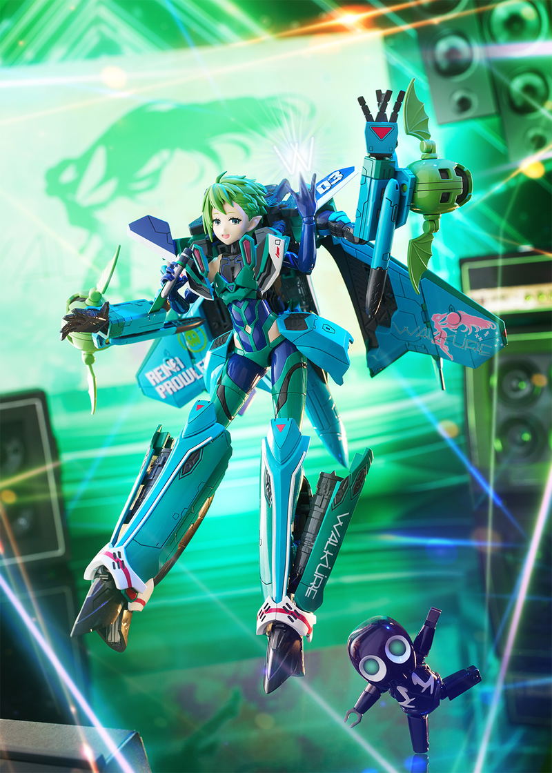 V.F.G. Macross Delta Plastic Model Kit: VF-31A Kairos Reina Prowler image 22