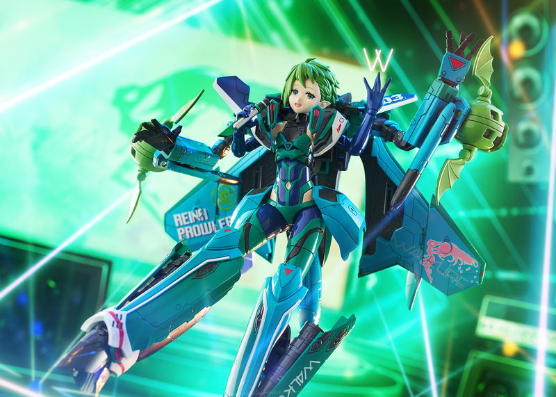 V.F.G. Macross Delta Plastic Model Kit: VF-31A Kairos Reina Prowler image 23