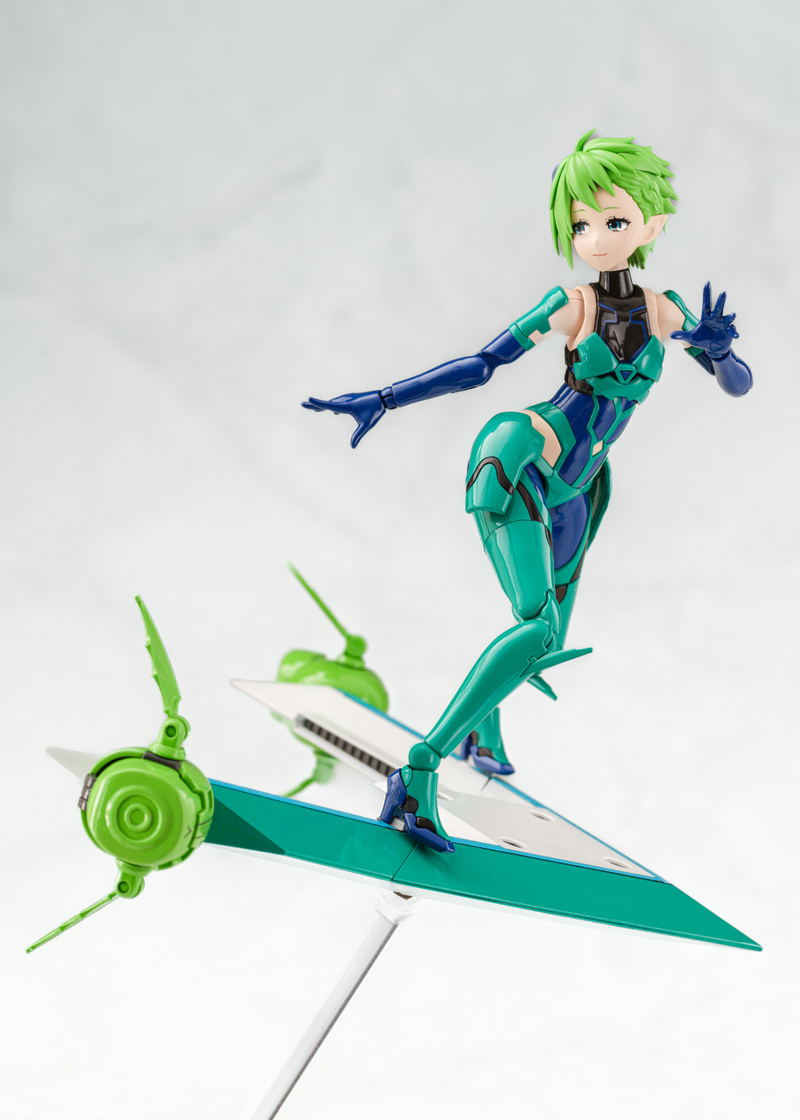 V.F.G. Macross Delta Plastic Model Kit: VF-31A Kairos Reina Prowler image 5