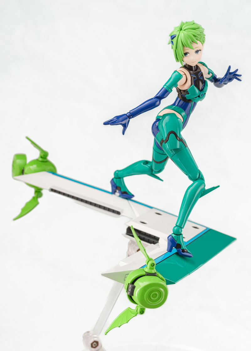 V.F.G. Macross Delta Plastic Model Kit: VF-31A Kairos Reina Prowler image 6