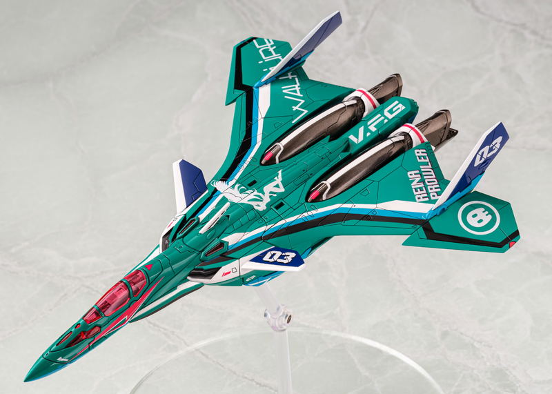 V.F.G. Macross Delta Plastic Model Kit: VF-31A Kairos Reina Prowler image 8