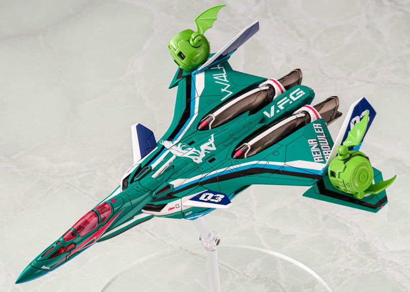 V.F.G. Macross Delta Plastic Model Kit: VF-31A Kairos Reina Prowler image 9