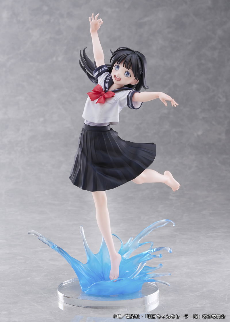 Akebi's Sailor Uniform 1/7 Scale Pre-Painted Figure: Akebi Komichi Summer School Uniform Ver. image 3