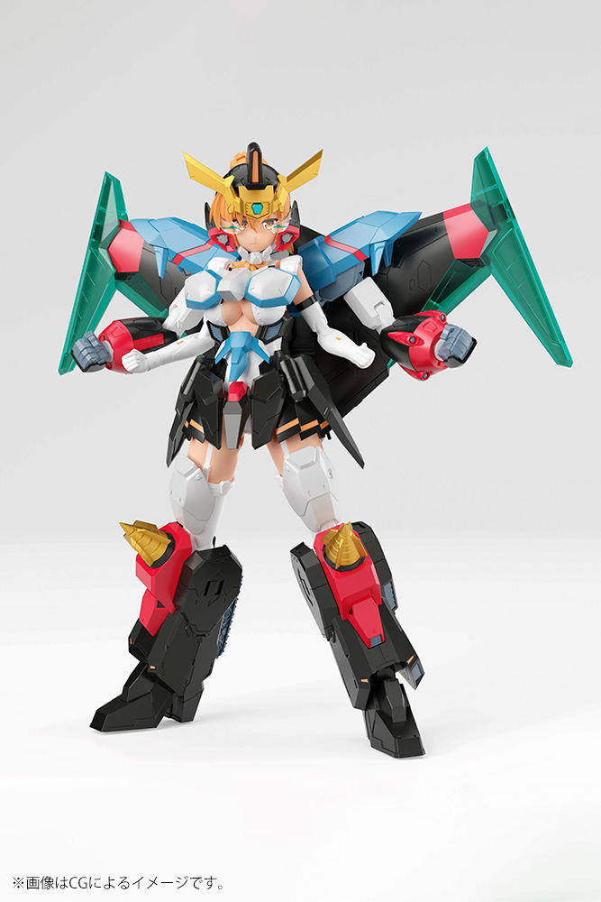 Cross Frame Girl The King of Braves GaoGaiGar Final Non-scale Plastic Model Kit: Gaofighgar image 10