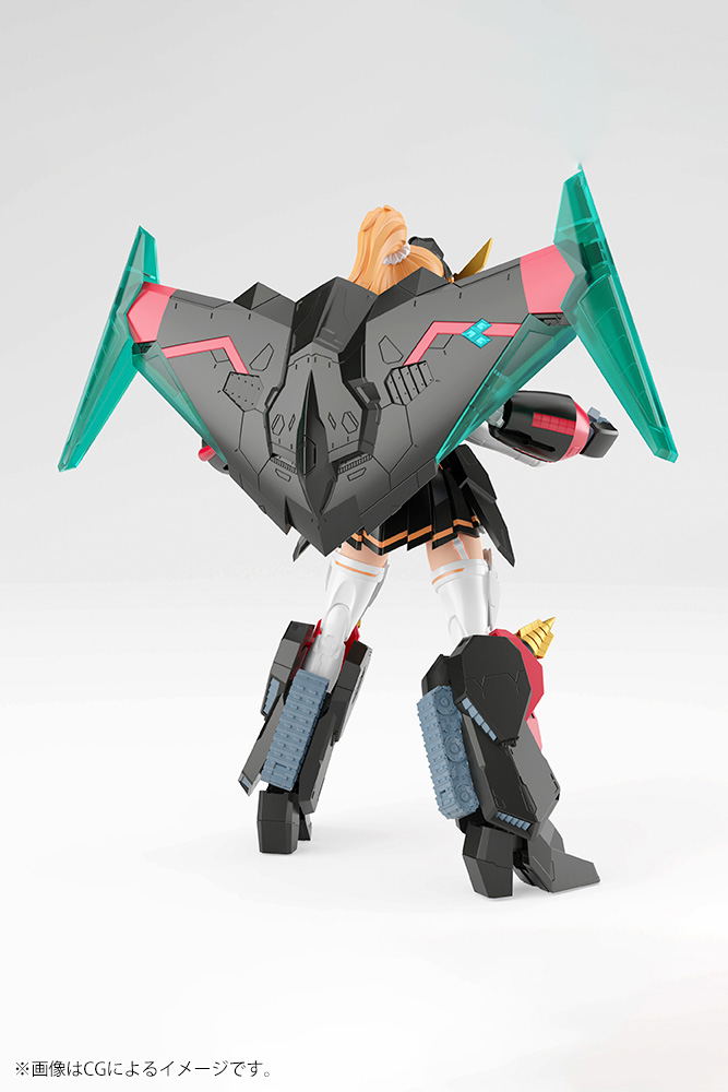 Cross Frame Girl The King of Braves GaoGaiGar Final Non-scale Plastic Model Kit: Gaofighgar image 11