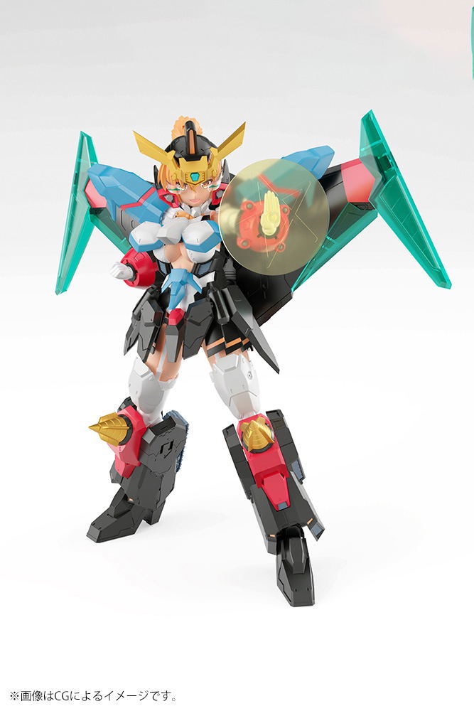 Cross Frame Girl The King of Braves GaoGaiGar Final Non-scale Plastic Model Kit: Gaofighgar image 22