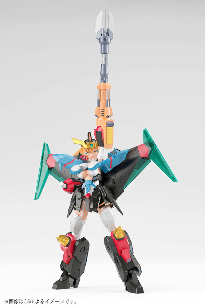 Cross Frame Girl The King of Braves GaoGaiGar Final Non-scale Plastic Model Kit: Gaofighgar image 24